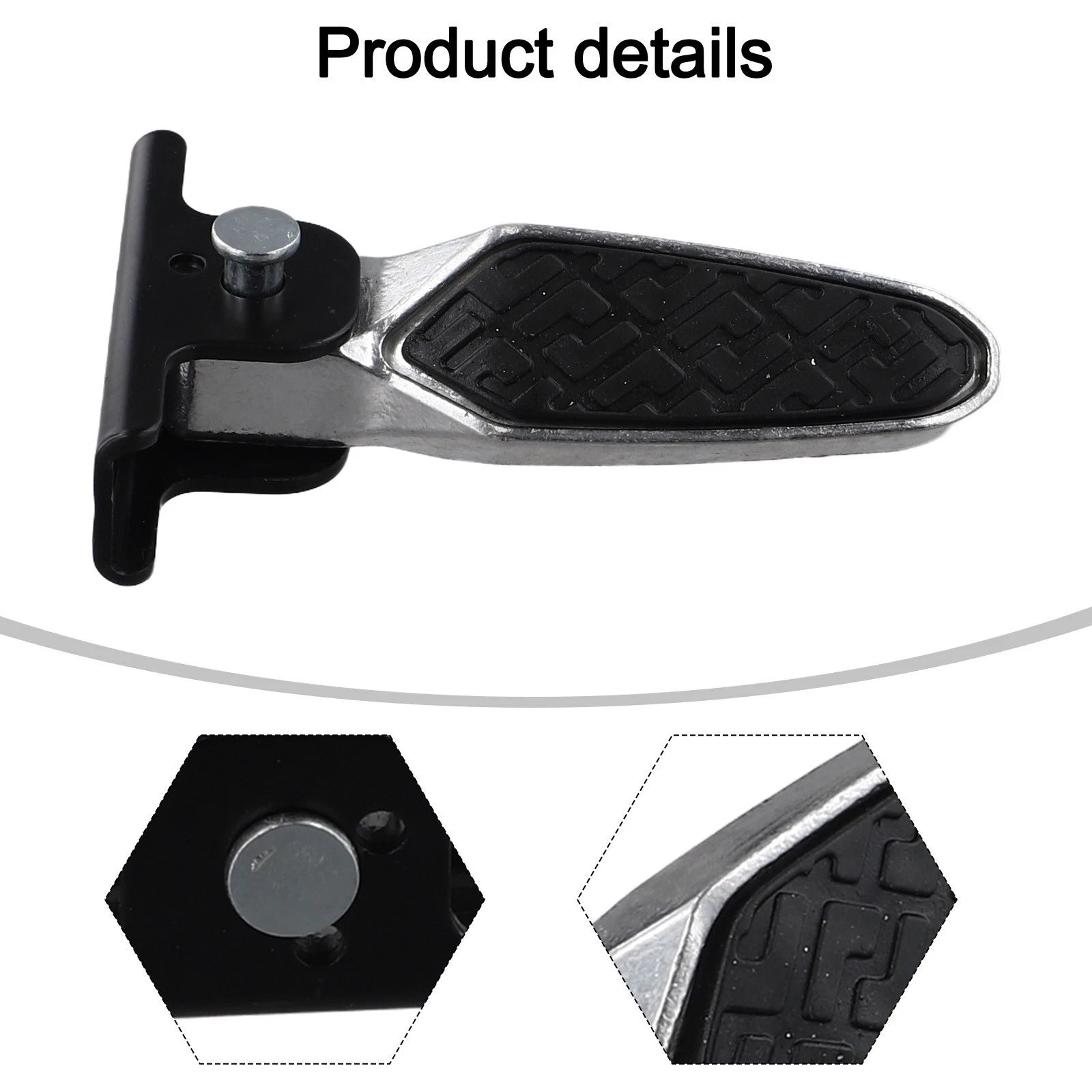 Front Footrests for Scooter (Foldable Design)