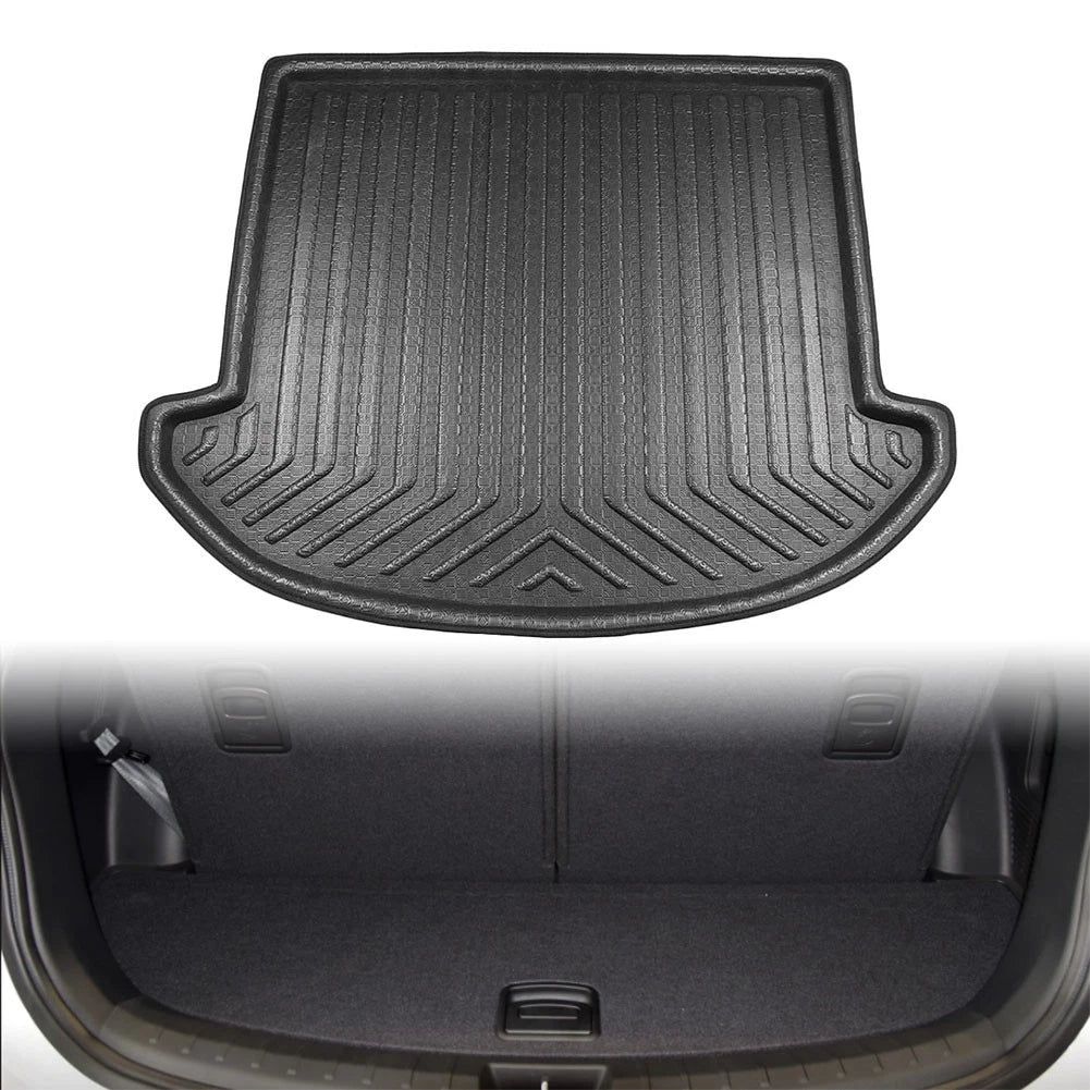 Rear Boot Mat Trunk Liner Cargo Floor Tray for Hyundai Santa Fe (2013–2018)
