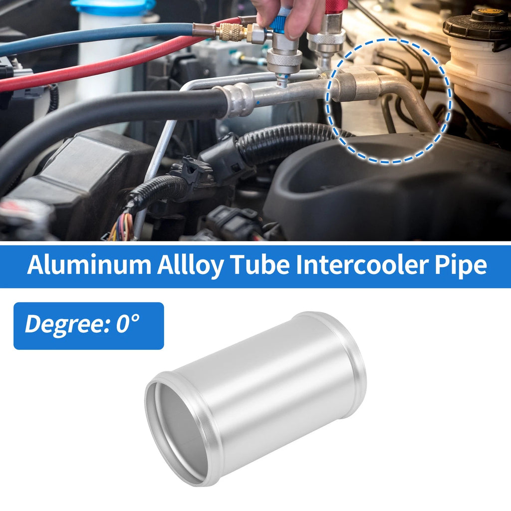 2.76" OD Intercooler Pipe for - Brushed Silver Tone