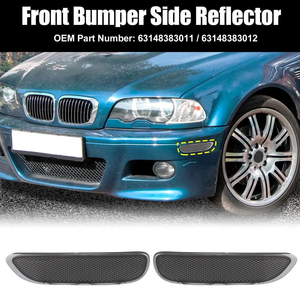 Front Bumper Reflector Replacement for BMW 325Ci E46 (2001–2005)