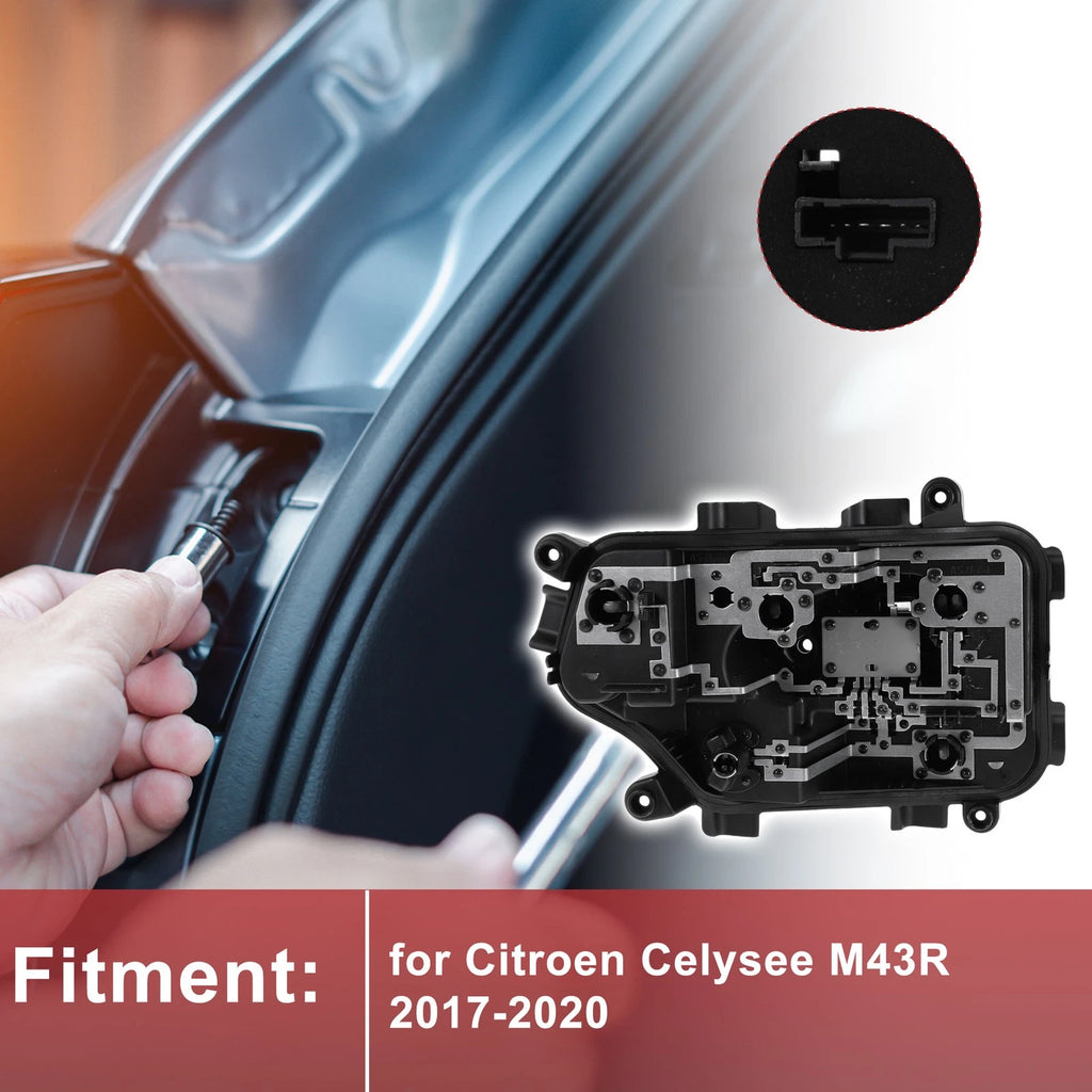 1 Pc Left Tail Light Socket for Citroen Celysee (2017–2020) Lamp Bulb Connector
