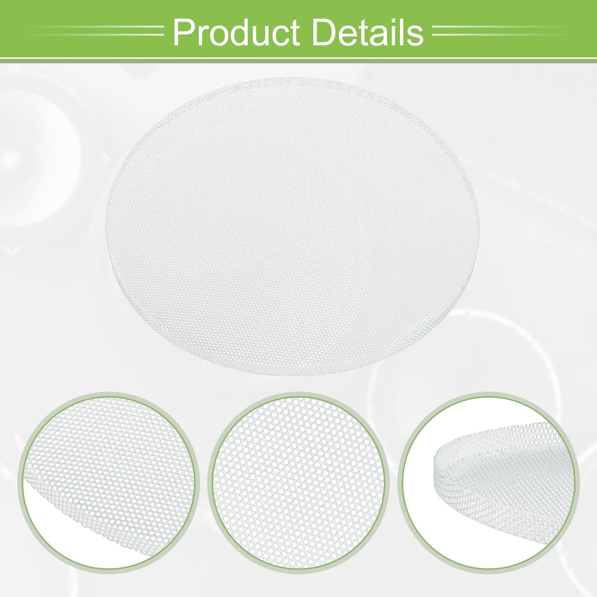 2X 6.5" Steel Speaker Mesh Grille for Audio Subwoofer (173mmx6.5mm)