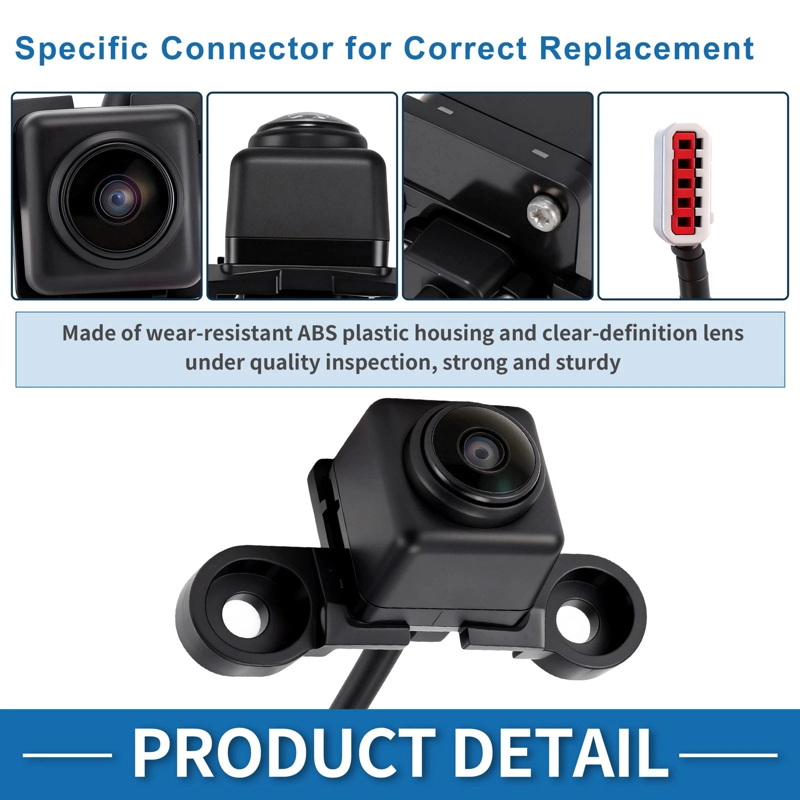 Front View Grille Camera for Cadillac CTS (2014–2019) 23372268