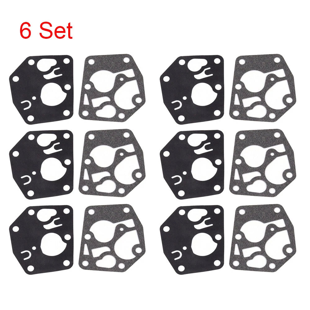 Set of 6 Carburetor Gasket Diaphragm Kit for Briggs 495770 795083 5083H 5083K