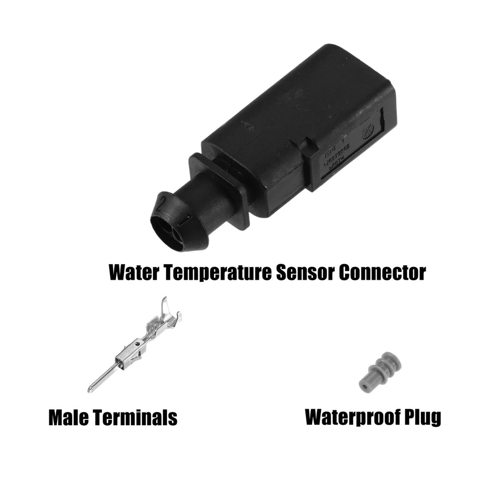 Water Temperature Sensor Connector Plug Set for Audi A3 (2015–2020)