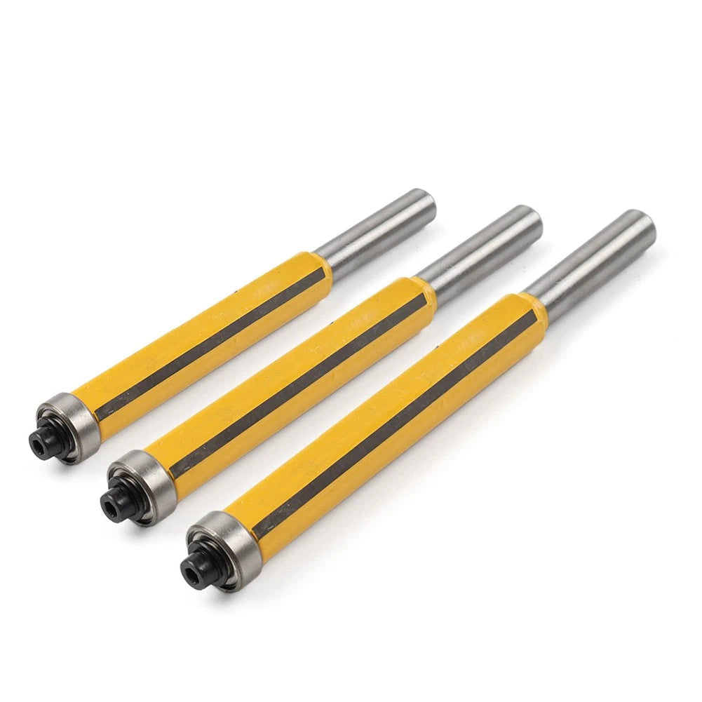 8mm Shank Extra Long Flush Trim Router Bit for Woodworking (Fit )