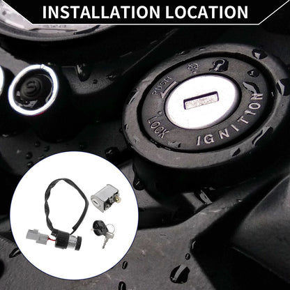 Set of 1 Ignition Key Switch No.9GQ0010100 for CFMoto CFORCE 400 (2016–2017)