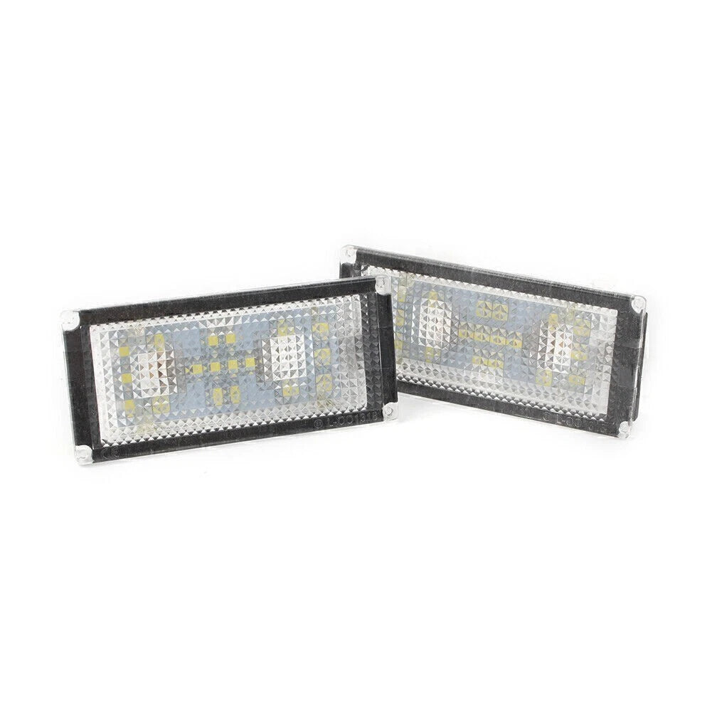 2X SMD LED License Plate Lights for BMW E66 7 Series (2002–2008)