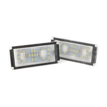 2X SMD LED License Plate Lights for BMW E66 7 Series (2002–2008)