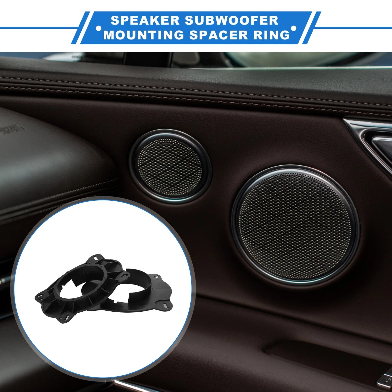 2X Speaker Spacer Ring for Lexus ES350 (6.5'', 2007–2012)