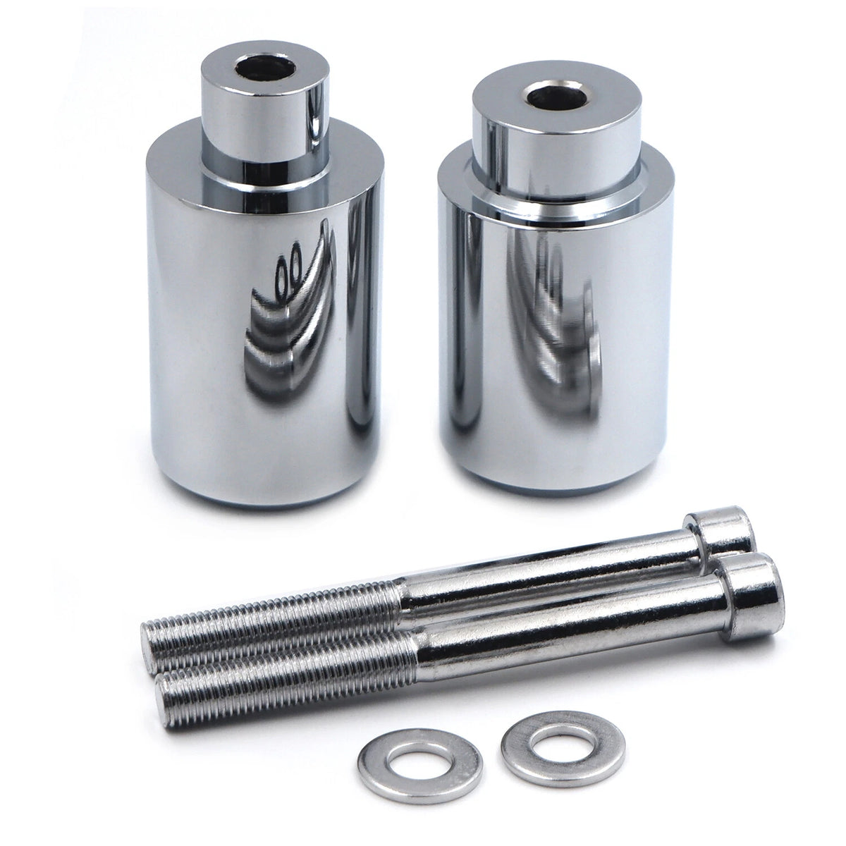 Chrome Frame Slider Crash Protector for Honda CBR 600 F4 / F4i (1999–2007)