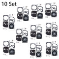 Set of 10 Carburetor Gasket Kit for ZAMA RB-129 C1M-W26A C1M-W26B C1M-W26C