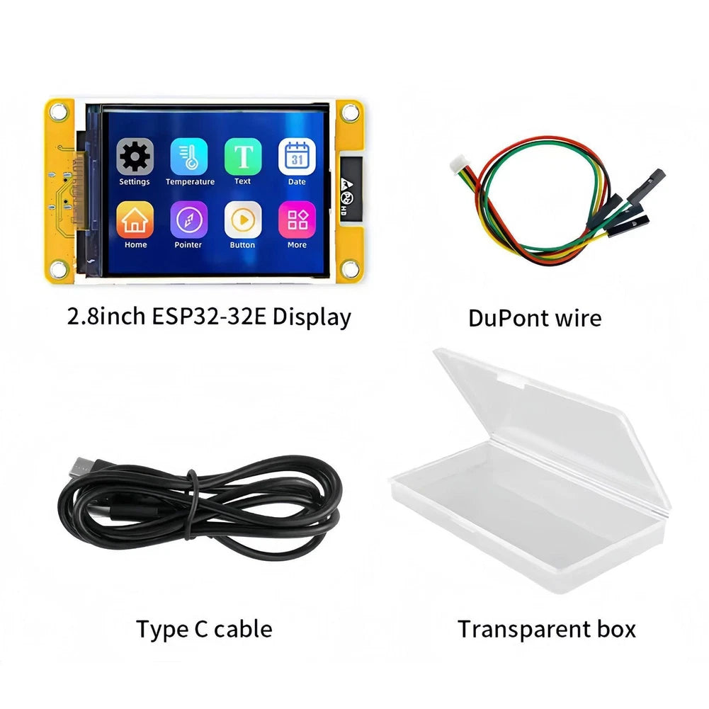 2.8 Inch TFT Display for ESP32 Development Board (IL19341)
