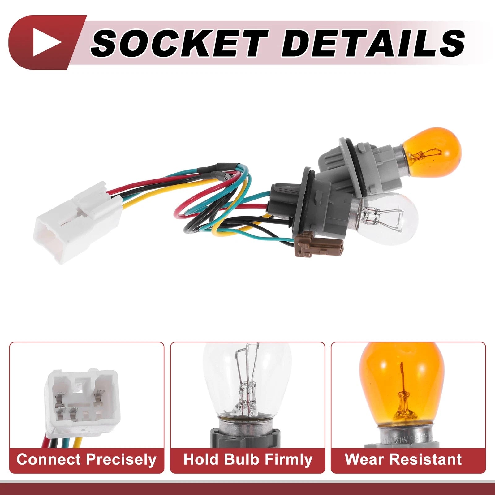 Tail Light Socket Wiring for Kia Optima (2016–2020) No. 92480D5000Q QK
