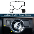Headlight Switch Cover Sticker for Mercedes-Benz A B C E G CLA Class (2013–2020)