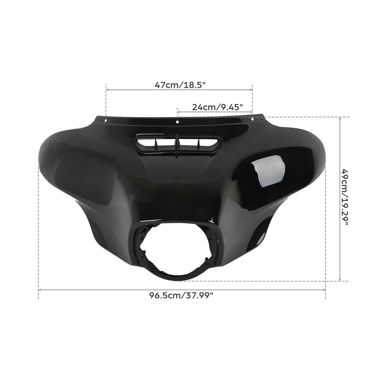 Outer Fairing Windshield & Air Deflectors for Harley Electra Glide (2014–2023)