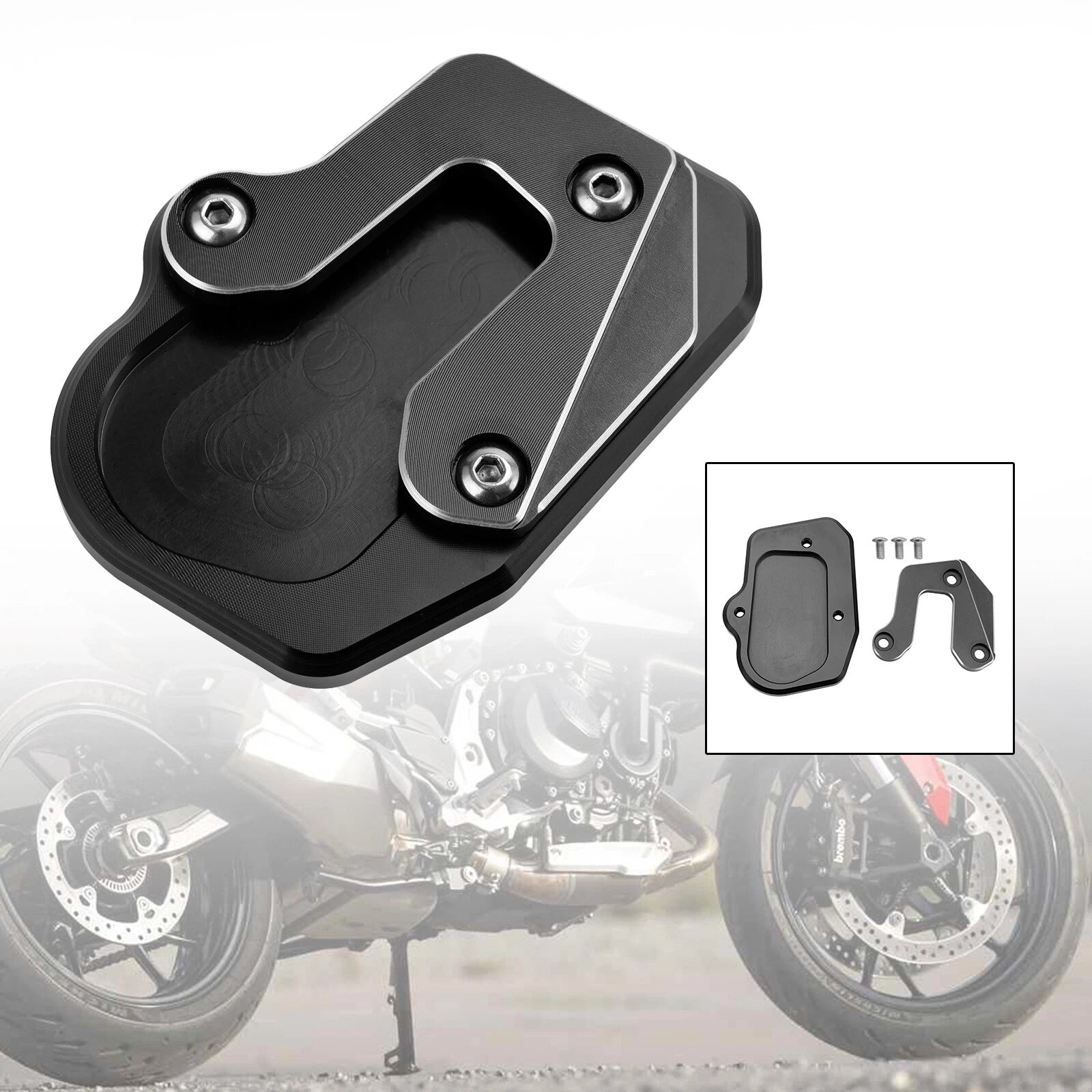 Kickstand Enlarger Pad for BMW F900R F900 R (2020) T8