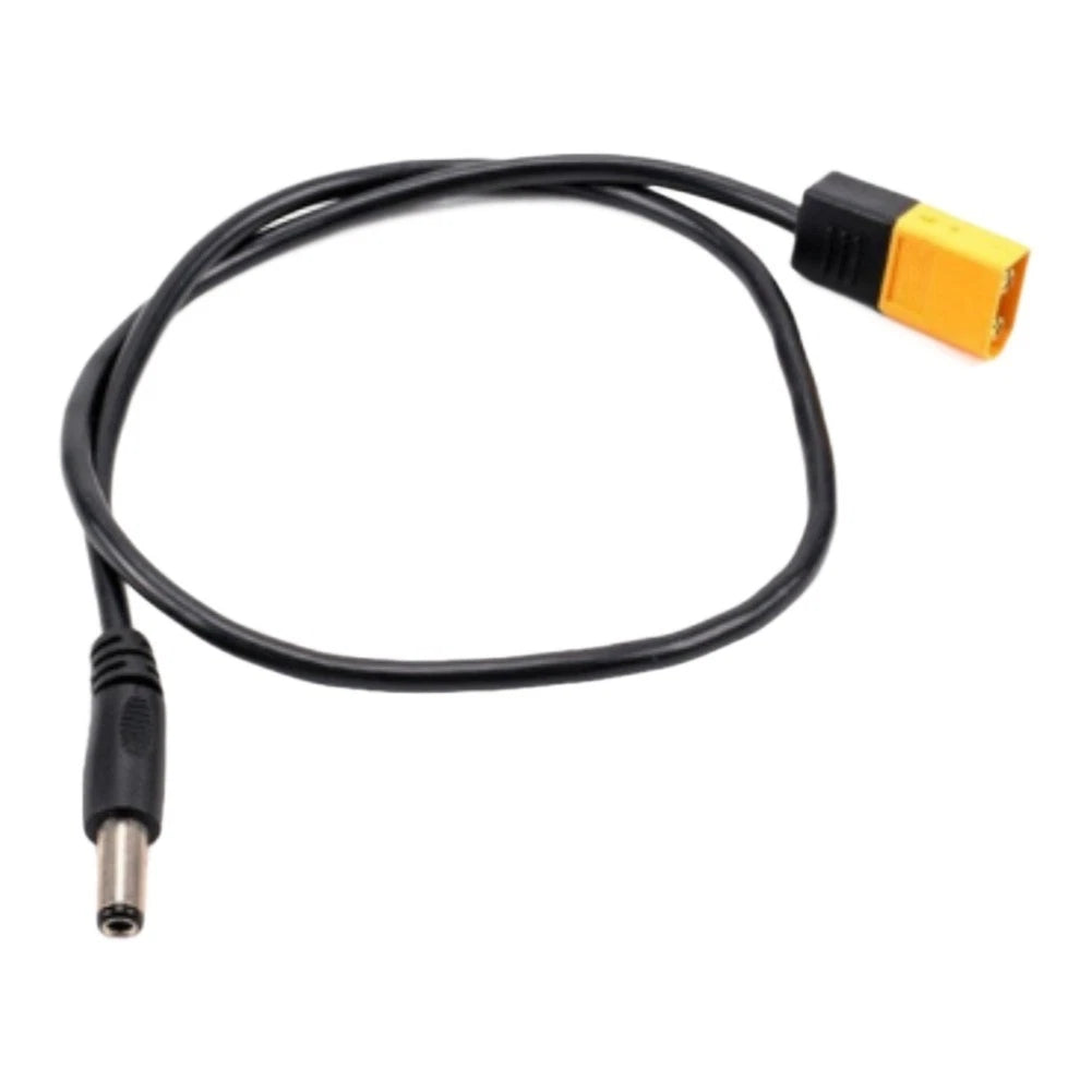 XT60 to DC 5.5x2.1mm Power Cable Elbow Adapter Cord