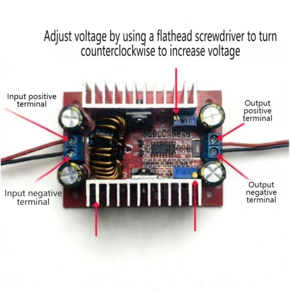 12A Boost Converter for Solar Panels (8.5V-50V Input, 66V Output)