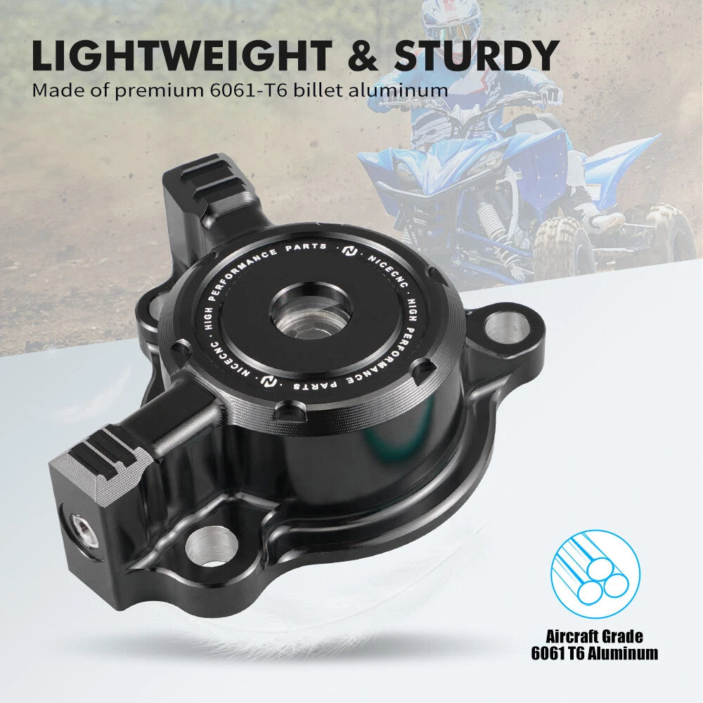 Transparent Engine Oil Element Cover Cap for Yamaha YFZ450R (2009–2025)