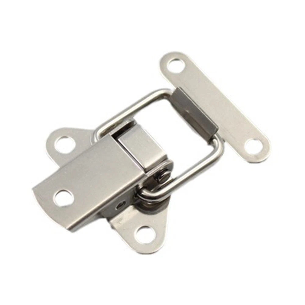 Heavy Duty Spring Loaded Clamp Clip for Secure Case Box Closure (Stainless Steel)