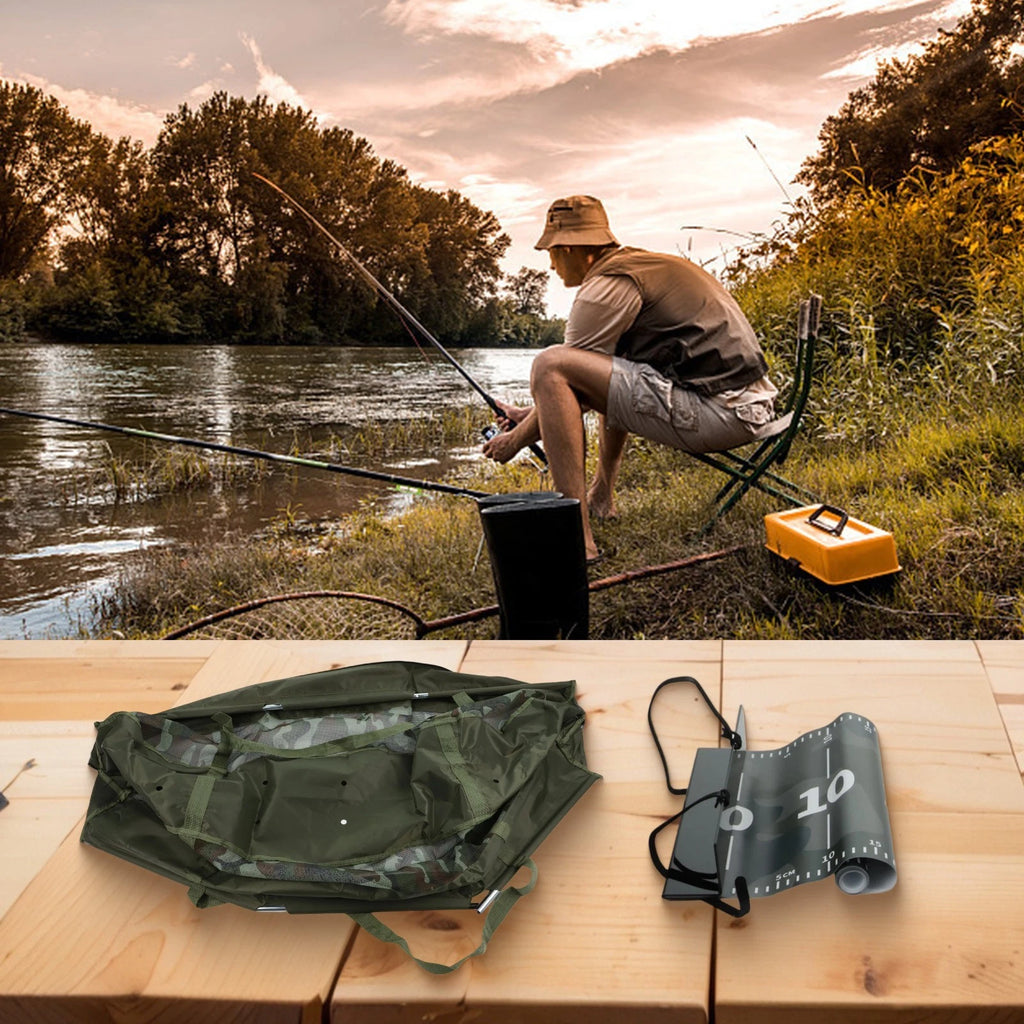 Fishing Measure Ruler for Boat-Shaped Design (Foldable)