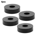 Set of 4 Rubber Washers for Optimal Mixing Performance