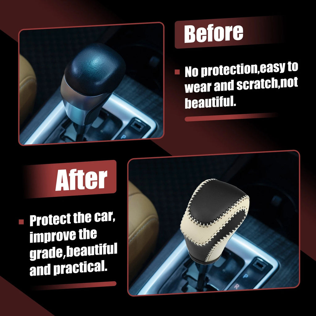 Gear Shift Knob Cover Replacement for Toyota Land Cruiser Prado (2002–2010)