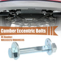 Eccentric Camber Alignment Bolt Set for Mitsubishi Lancer (2002–2006)
