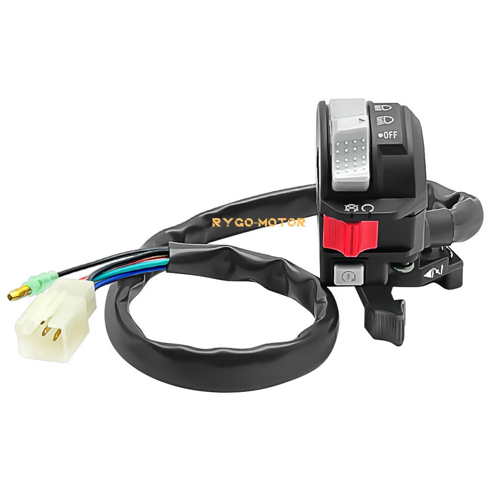 Left Handlebar Start Stop Switch Headlight for Yamaha Grizzly 400 (2000)