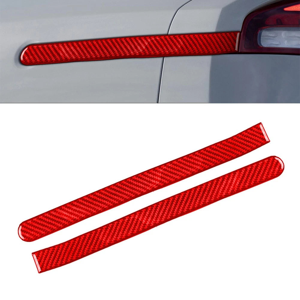 Rear Tail Light Strip Trim for Kia Stinger (2018–2023) Carbon Red