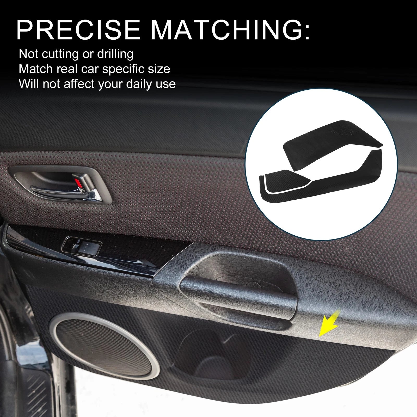 Door Kick Guard Replacement for Mazda CX-8 (2018–2025) Front Rear Set