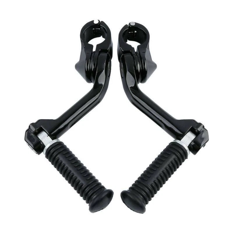1-1/4" Highway Small Footpeg Long Angled Mount for Harley Honda VT600 Suzuki