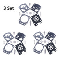 3X Carburetor Repair Kit for Poulan Pro 3400 3700 3800 4000 (WT-875-A)