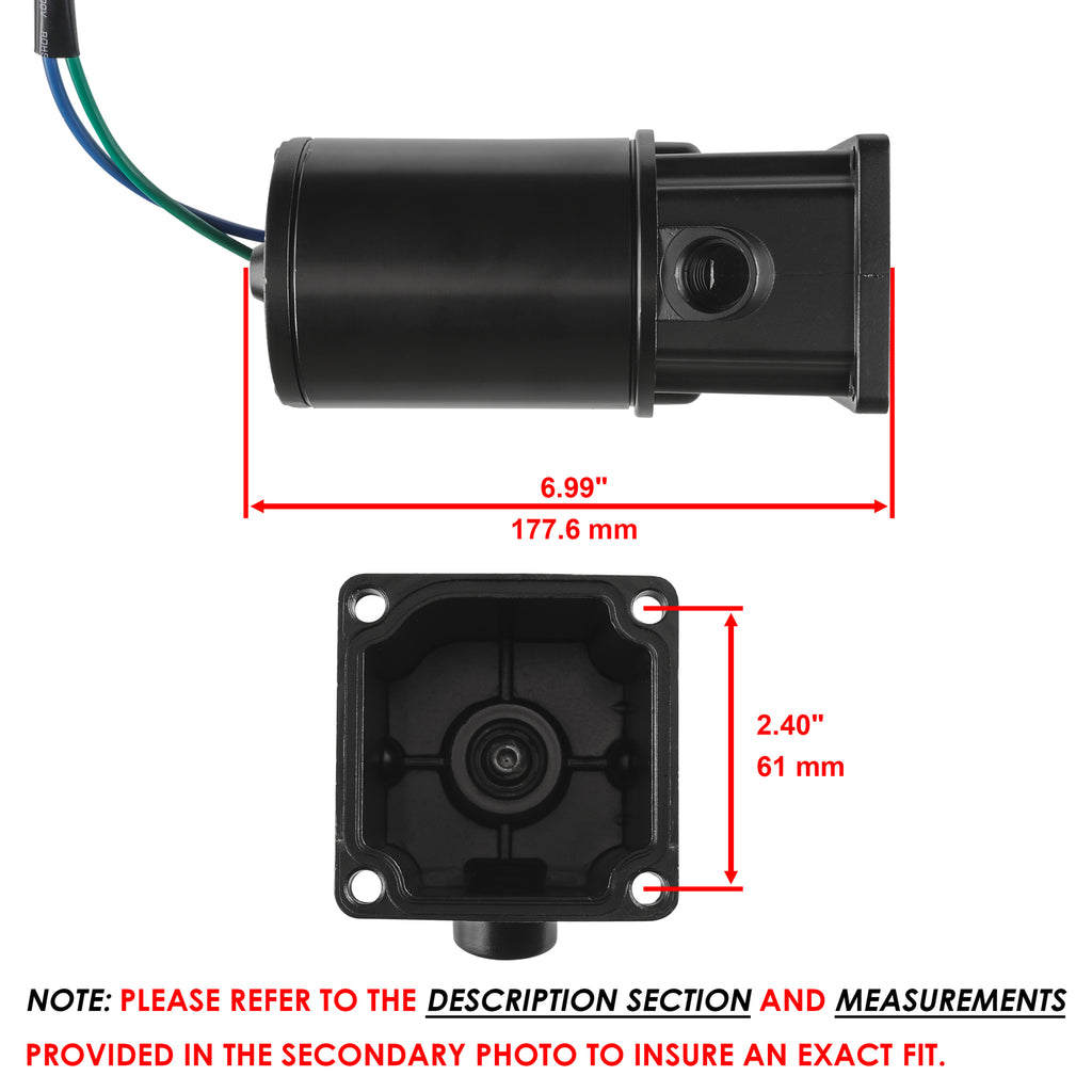 Force Tilt Trim Motor Replacement for Mercury Mariner (1992–2006)