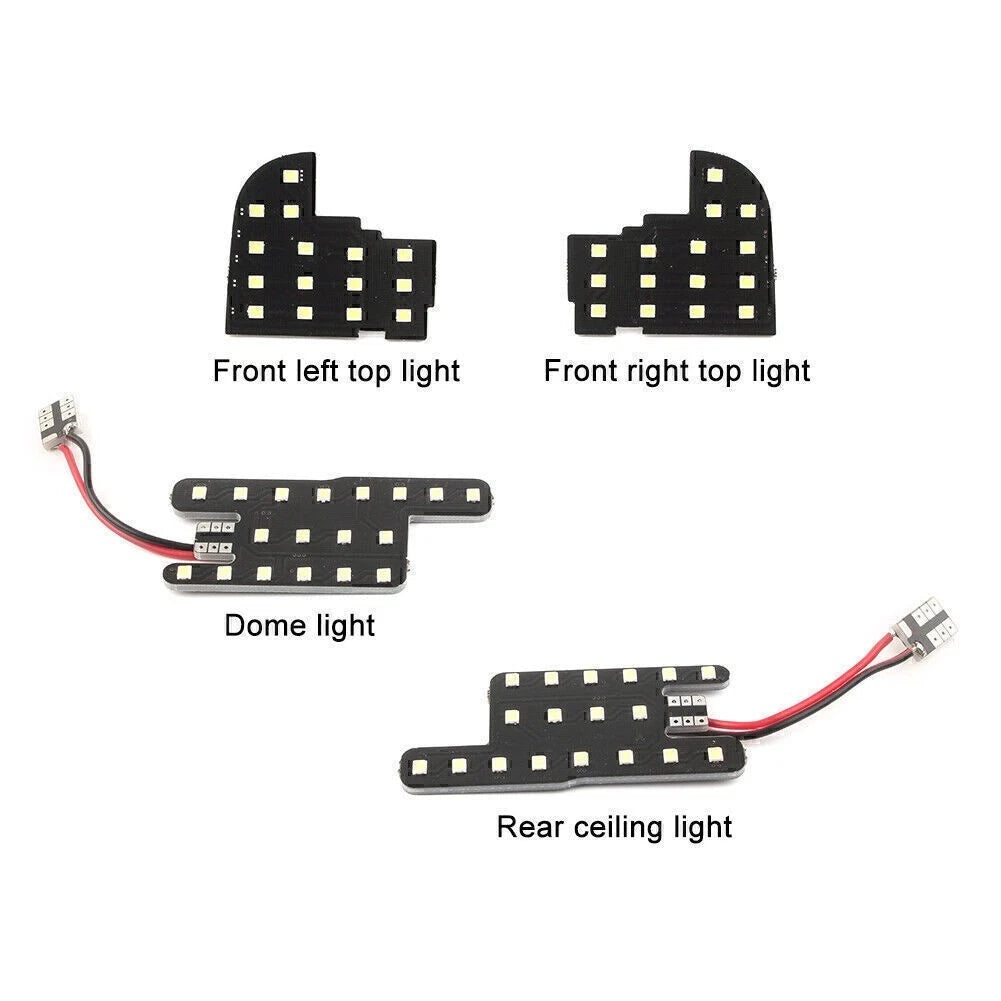 Interior Dome Map Reading Lights Kit for Honda CR-V (2013–2019)