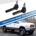 2X Front Outer Tie Rod End Links for Dodge Dakota (2000–2004) No. ES3572/ES3573