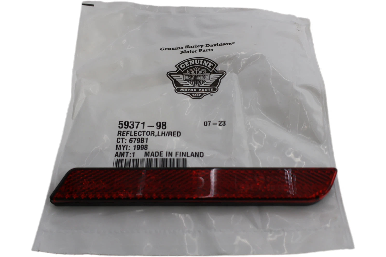Left Reflector for Harley-Davidson (59371-98)