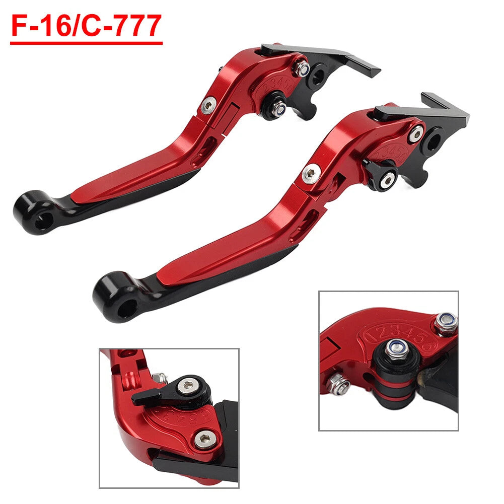 CNC Folding Extendable Brake Clutch Levers for Yamaha FJR1300 (2004–2020)