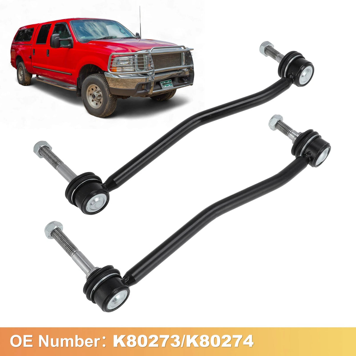 Set of 2 Front Sway Bar Links Kit for Ford Excursion F250 F350 (2000–2005)