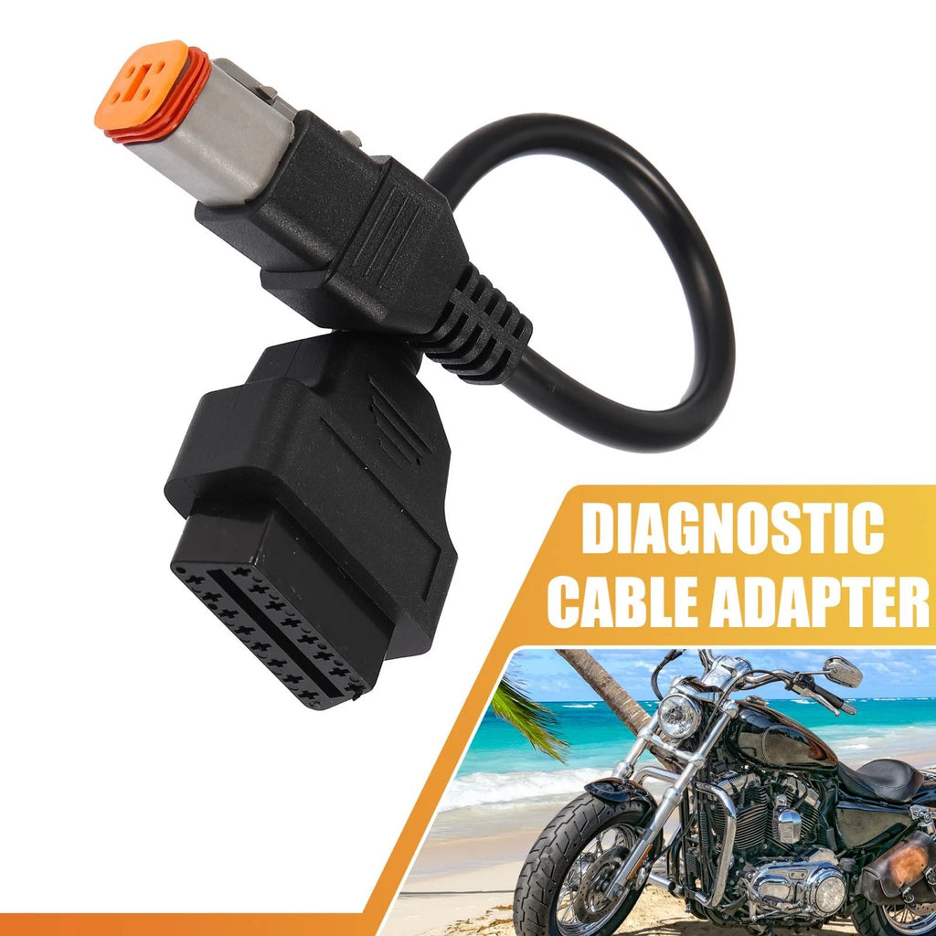 OBD2 Diagnostic Scanner Adapter Cable for Harley Davidson (2016–2021)