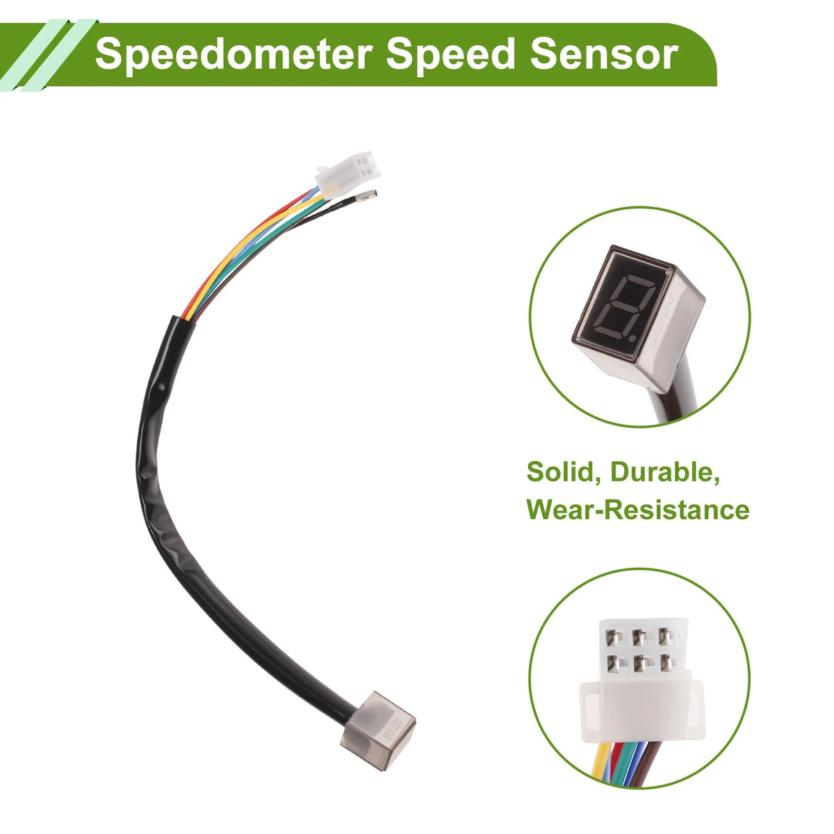 Set of 2 Gear Position Sensors for Motorcycle (6 Pins)