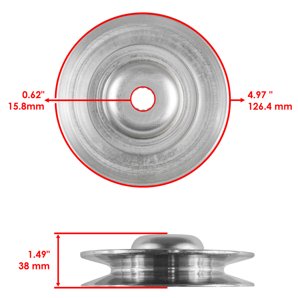Idler Pulley Replacement for Husqvarna GT52 GTH2248 GTH2350 (2004–2015)