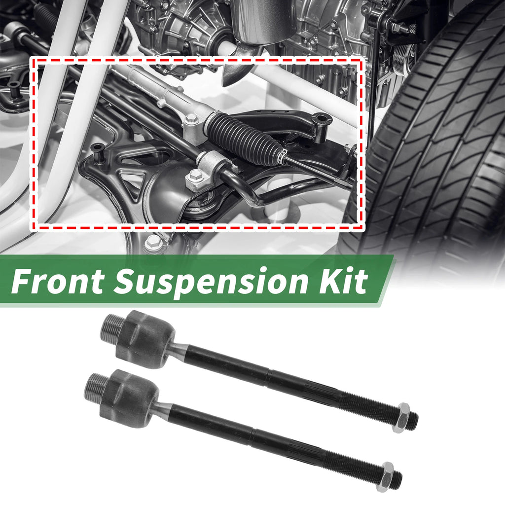 8 Pcs Front Outer Inner Tie Rod Ends & Ball Joints for Dodge Dakota (1997–2004)