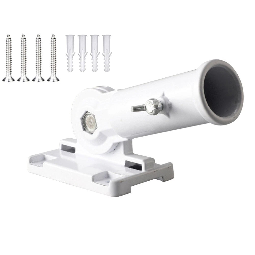 Adjustable Aluminum Flag Pole Bracket for Flags and Garden Accessories