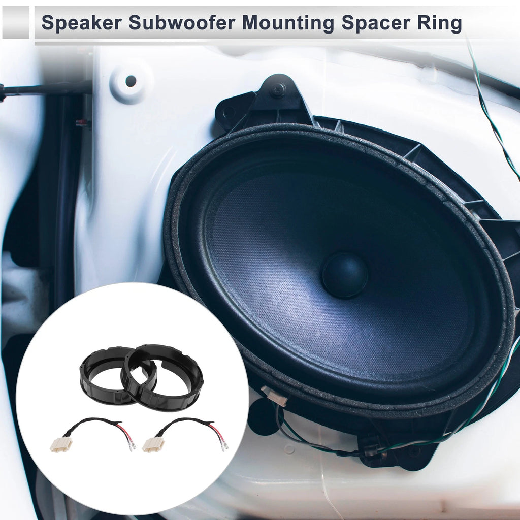 Tweeter Speaker Spacer Adaptor Ring for Volkswagen 6.5 Inch 2 Set (2000–2015)