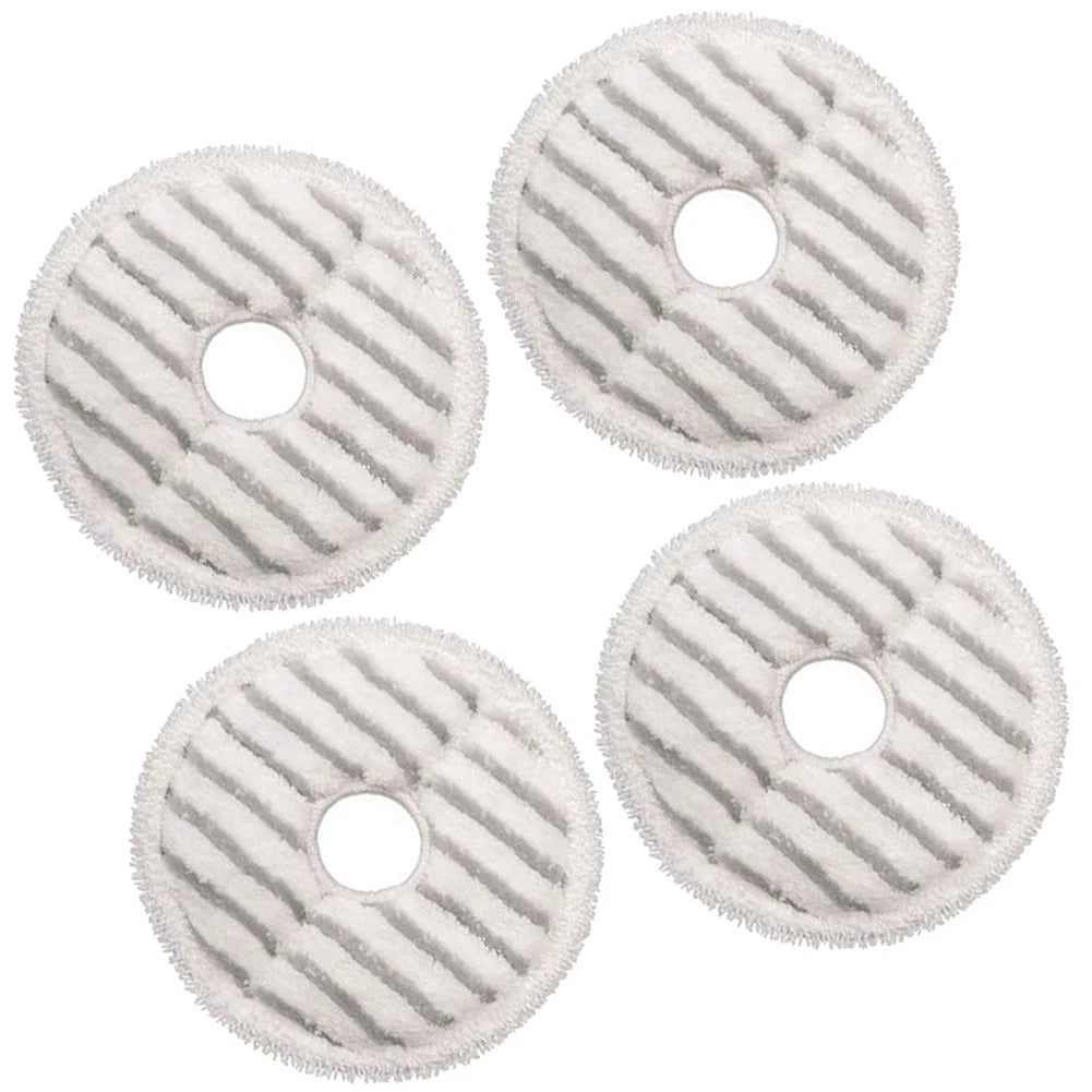 Set of 4 Replacement Mop Cloths for Bissell SpinWave Cordless