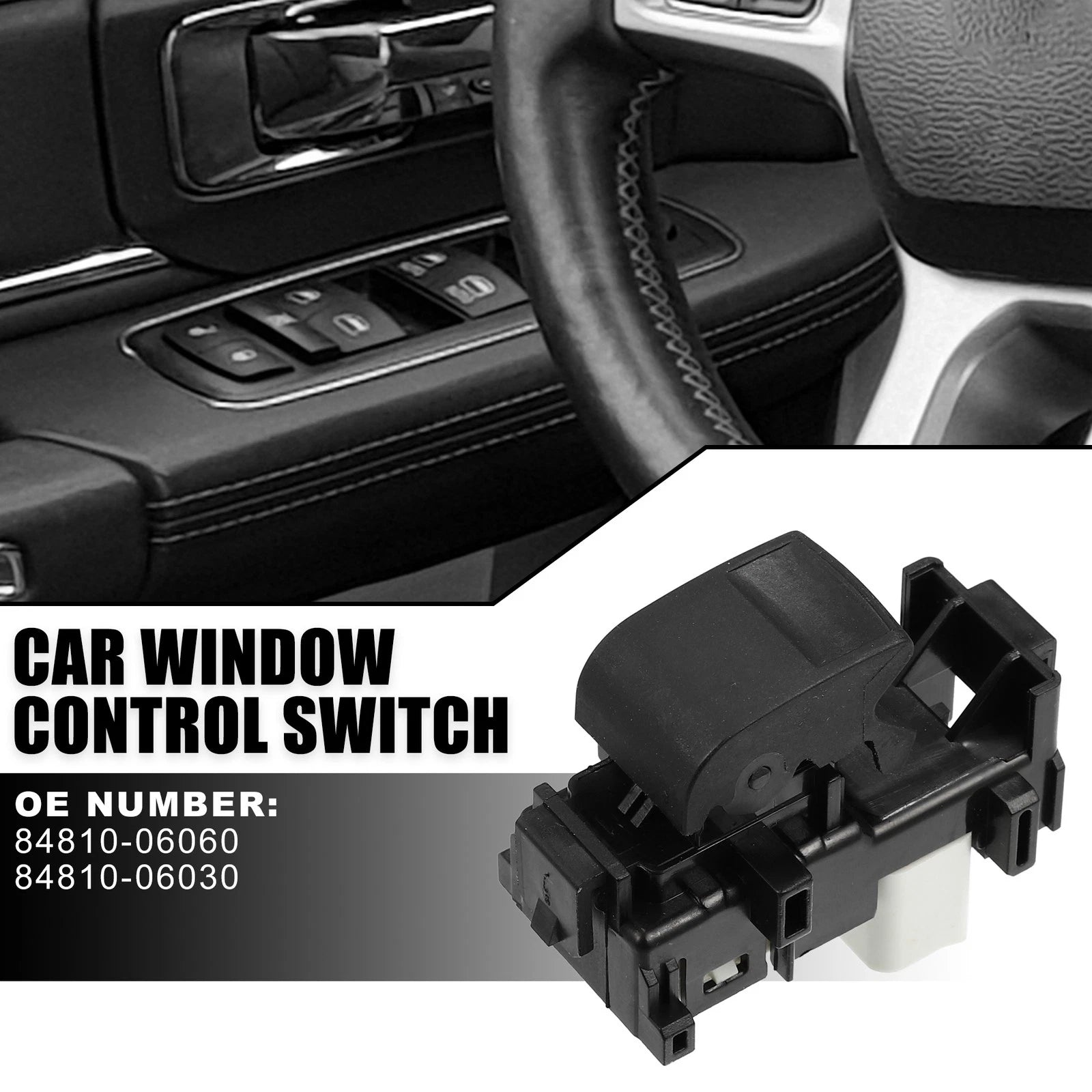 Window Switch Left Right Passenger Side Replacement for Toyota RAV4 Auris (2006–2018)