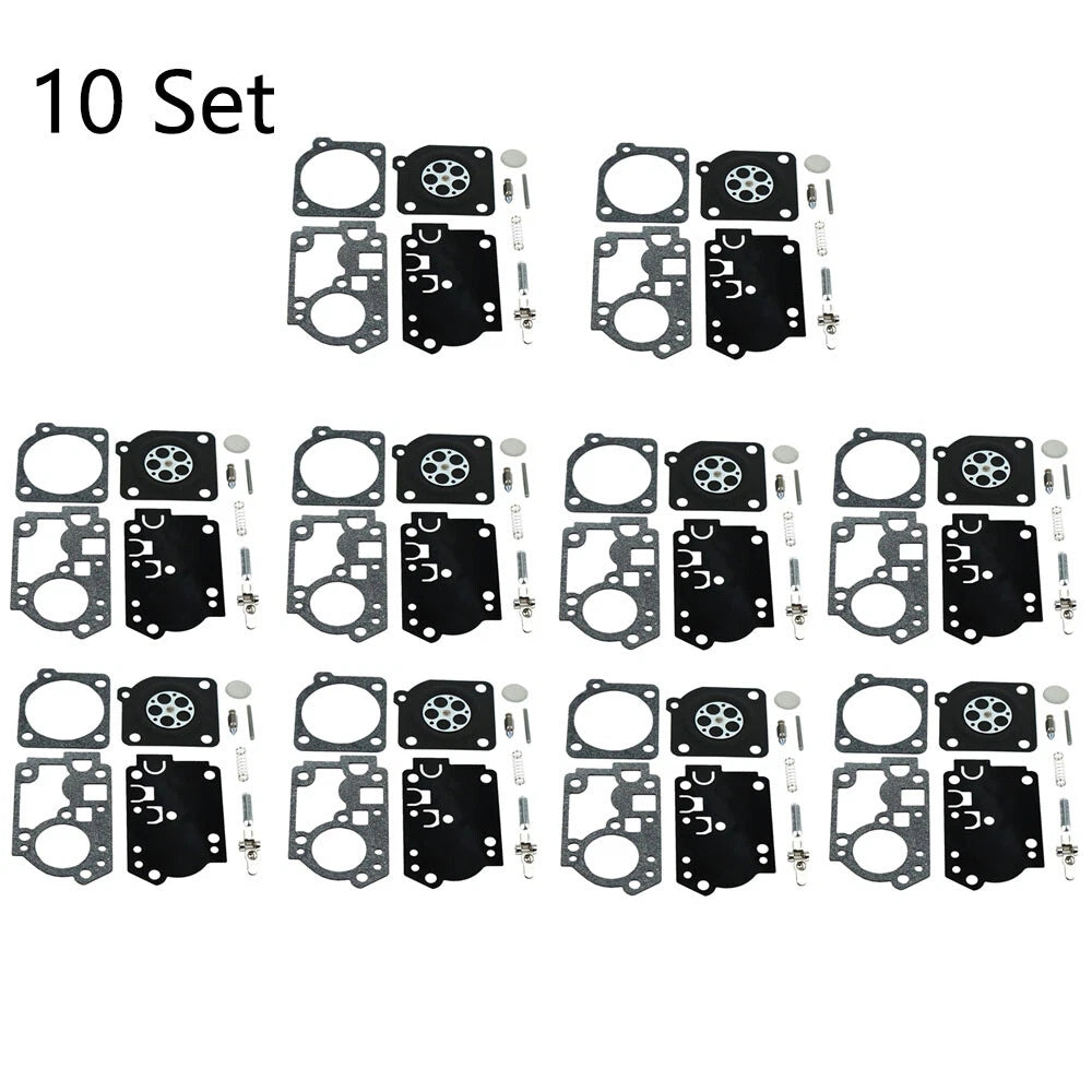 10x Carburetor Gasket Kit for Poulan BVM210VS (Zama RB-156 C1U-W43 C1U-W45)