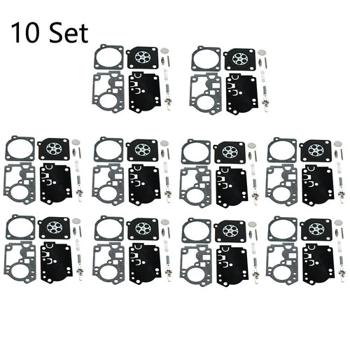 10x Carburetor Gasket Kit for Poulan BVM210VS (Zama RB-156 C1U-W43 C1U-W45)